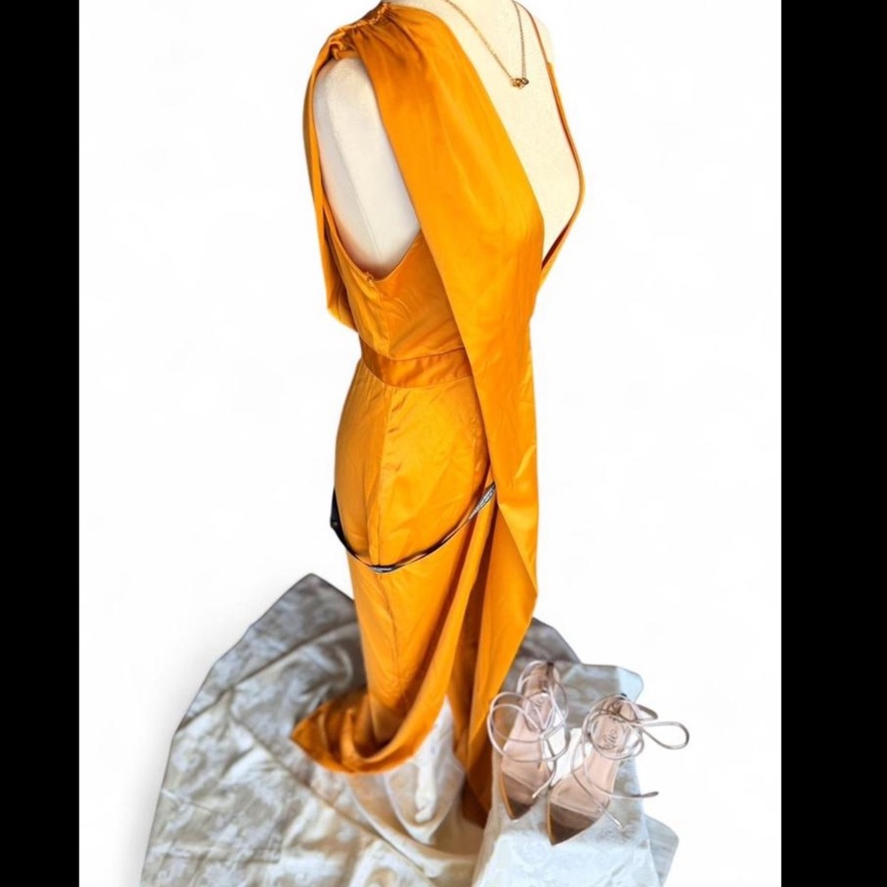 PLT Deep V Evening Dress: NWT - Picture 4 of 8